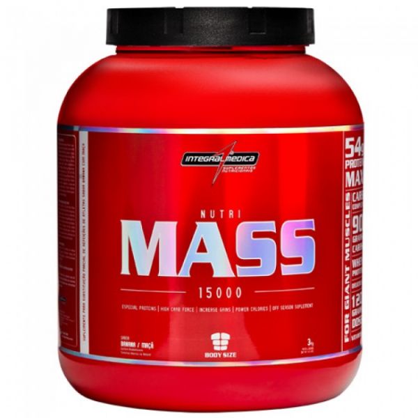 NUTRI MASS 15000 - 3Kg - IntegralMédica